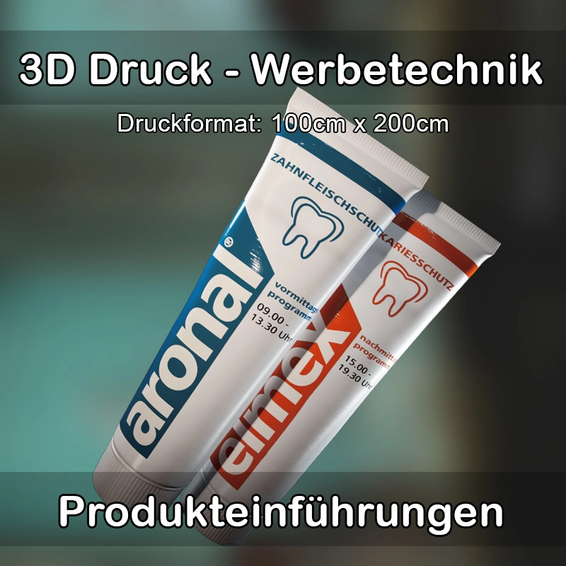 3D Druck Service für Werbetechnik in Wutha-Farnroda 